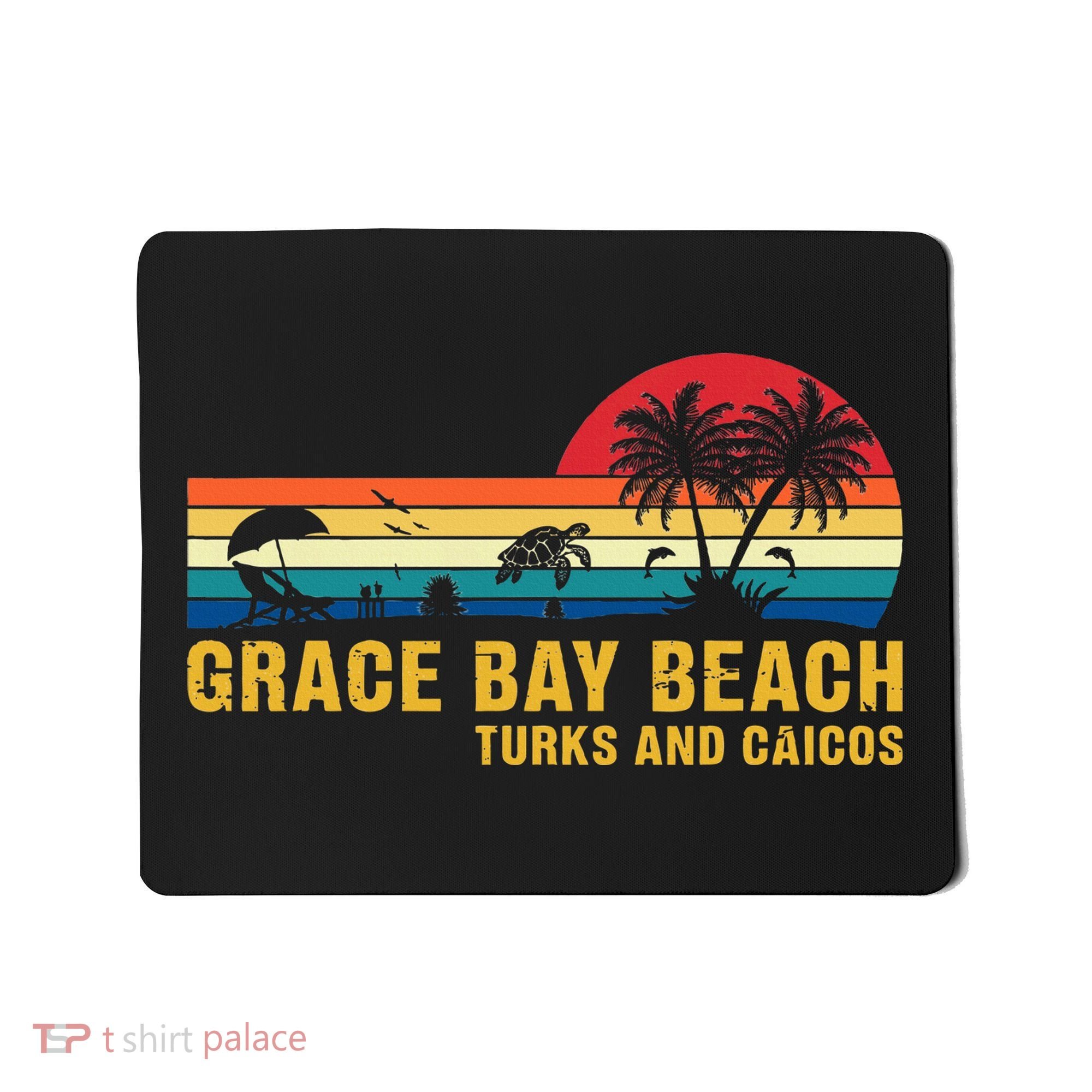Grace Bay Beach Turks & Caicos Sea Turtle Mousepad
