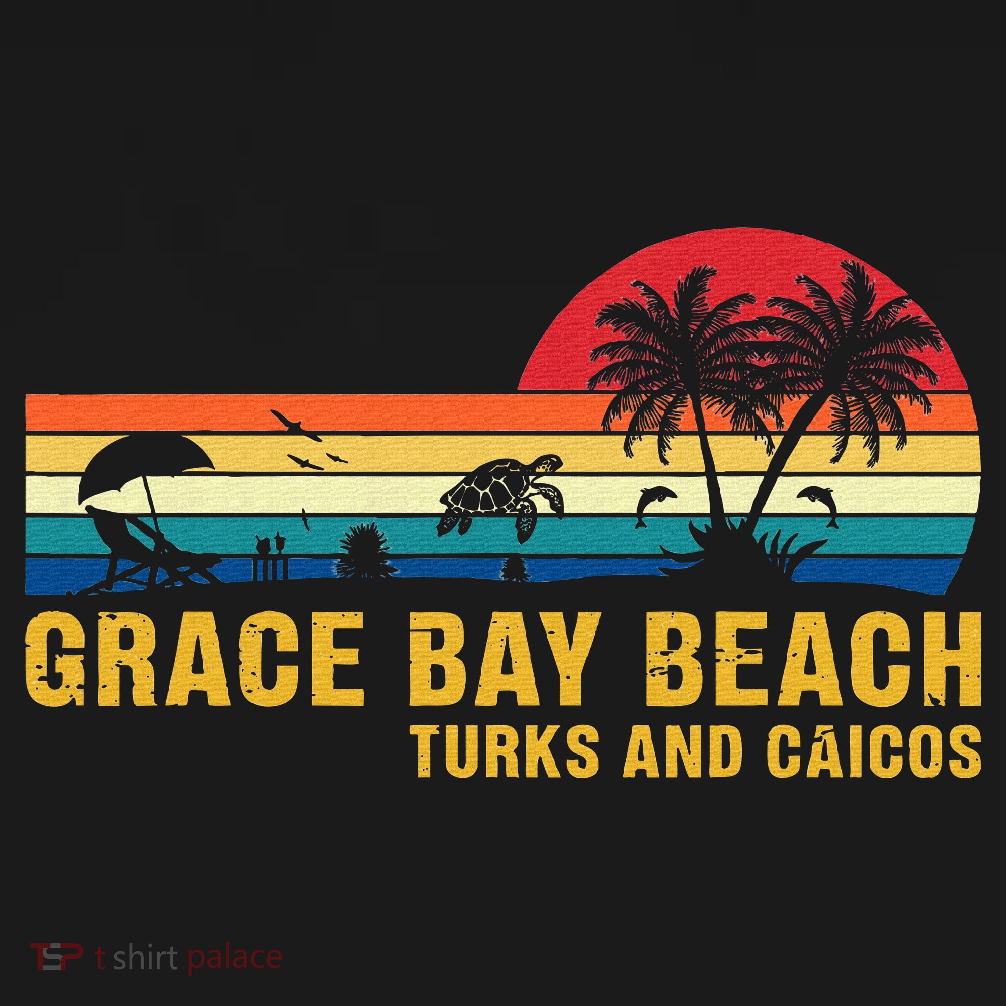 Grace Bay Beach Turks & Caicos Sea Turtle Mousepad