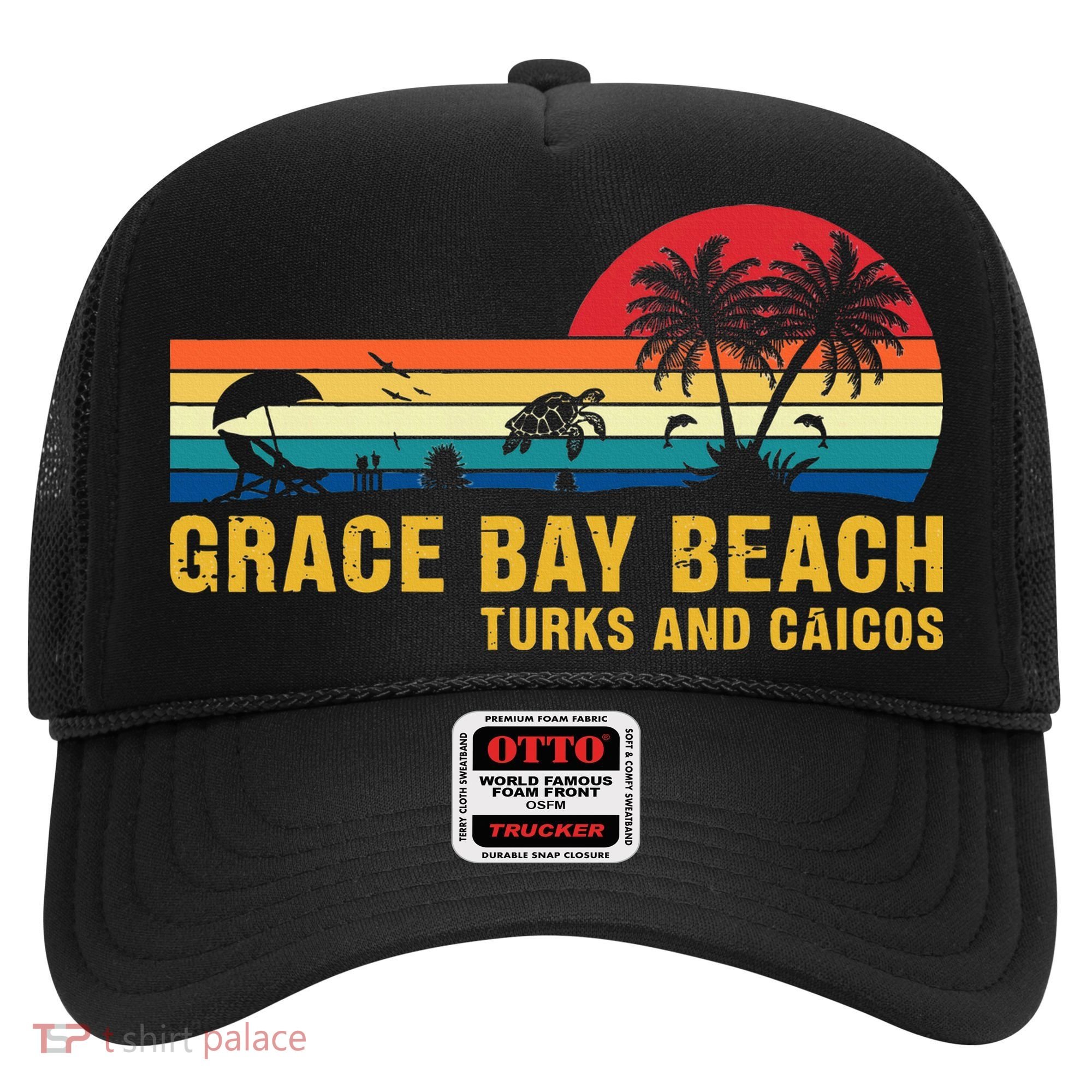 Grace Bay Beach Turks & Caicos Sea Turtle Hat