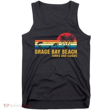 Grace Bay Beach Turks & Caicos Sea Turtle Tank Top