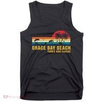 Grace Bay Beach Turks & Caicos Sea Turtle Tank Top thumb 0