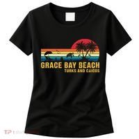 Grace Bay Beach Turks & Caicos Sea Turtle Women's T-Shirt thumb 0
