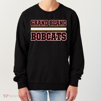 Grand Blanc Bobcats Horizontal Stripes Women's Sweatshirt