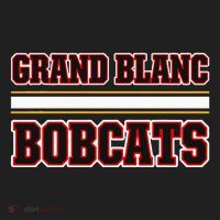 Grand Blanc Bobcats Horizontal Stripes Women's Sweatshirt thumb 2