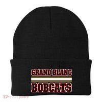 Grand Blanc Bobcats Horizontal Stripes Beanie thumb 0