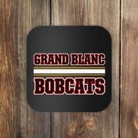 Grand Blanc Bobcats Horizontal Stripes Coaster thumb 0