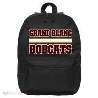 Grand Blanc Bobcats Horizontal Stripes 16 in Basic Backpack thumb 0