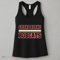 Grand Blanc Bobcats Horizontal Stripes Women's Tank Top thumb 3