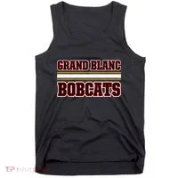 Grand Blanc Bobcats Horizontal Stripes Tank Top thumb 0