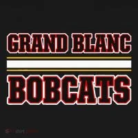 Grand Blanc Bobcats Horizontal Stripes Tank Top thumb 6