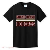 Grand Blanc Bobcats Horizontal Stripes Kids T-Shirt thumb 0