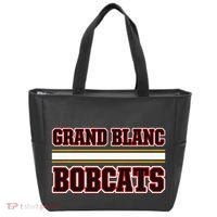 Grand Blanc Bobcats Horizontal Stripes Tote Bag thumb 0