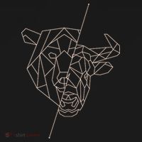 Geometric Bear Bull Apron thumb 3