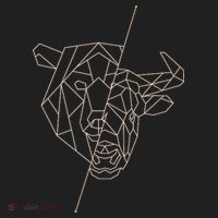 Geometric Bear Bull Beanie thumb 2