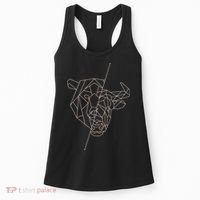 Geometric Bear Bull Women's Tank Top thumb 0