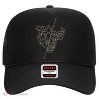 Geometric Bear Bull Hat thumb 0