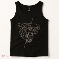 Geometric Bear Bull Tank Top thumb 2
