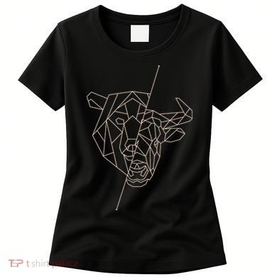 Geometric Bear Bull Women's T-Shirt