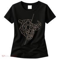 Geometric Bear Bull Women's T-Shirt thumb 0