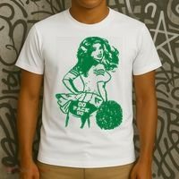 Green Bay Cheerleader Vintage Fan Wisconsin T-Shirt thumb 3
