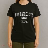 Gun Barrel City Texas Tx Vintage T-Shirt thumb 4