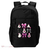 Ghost Bow Coquette Halloween Spooky Season Backpack thumb 0