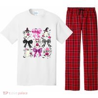 Ghost Bow Coquette Halloween Spooky Season Pajama Set thumb 0