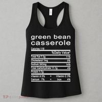 Green Bean Casserole Nutrition Facts Label Women's Tank Top thumb 3