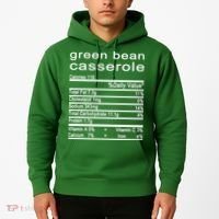 Green Bean Casserole Nutrition Facts Label Hoodie thumb 2