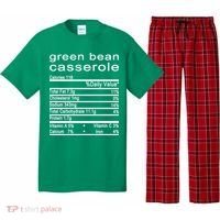 Green Bean Casserole Nutrition Facts Label Pajama Set thumb 0
