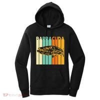 Great Barracuda Cuda Fishing Wildlife Saltwater Fish Art Women's Hoodie thumb 0
