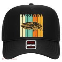 Great Barracuda Cuda Fishing Wildlife Saltwater Fish Art Hat thumb 0