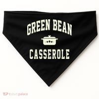 Green Bean Casserole Thanksgiving Cooking Funny USA-Made Doggie Bandana thumb 0