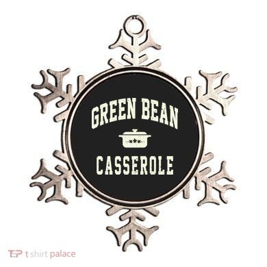 Green Bean Casserole Thanksgiving Cooking Funny Ornament