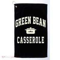 Green Bean Casserole Thanksgiving Cooking Funny Golf Towel thumb 0