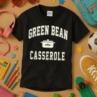 Green Bean Casserole Thanksgiving Cooking Funny Kids T-Shirt thumb 3