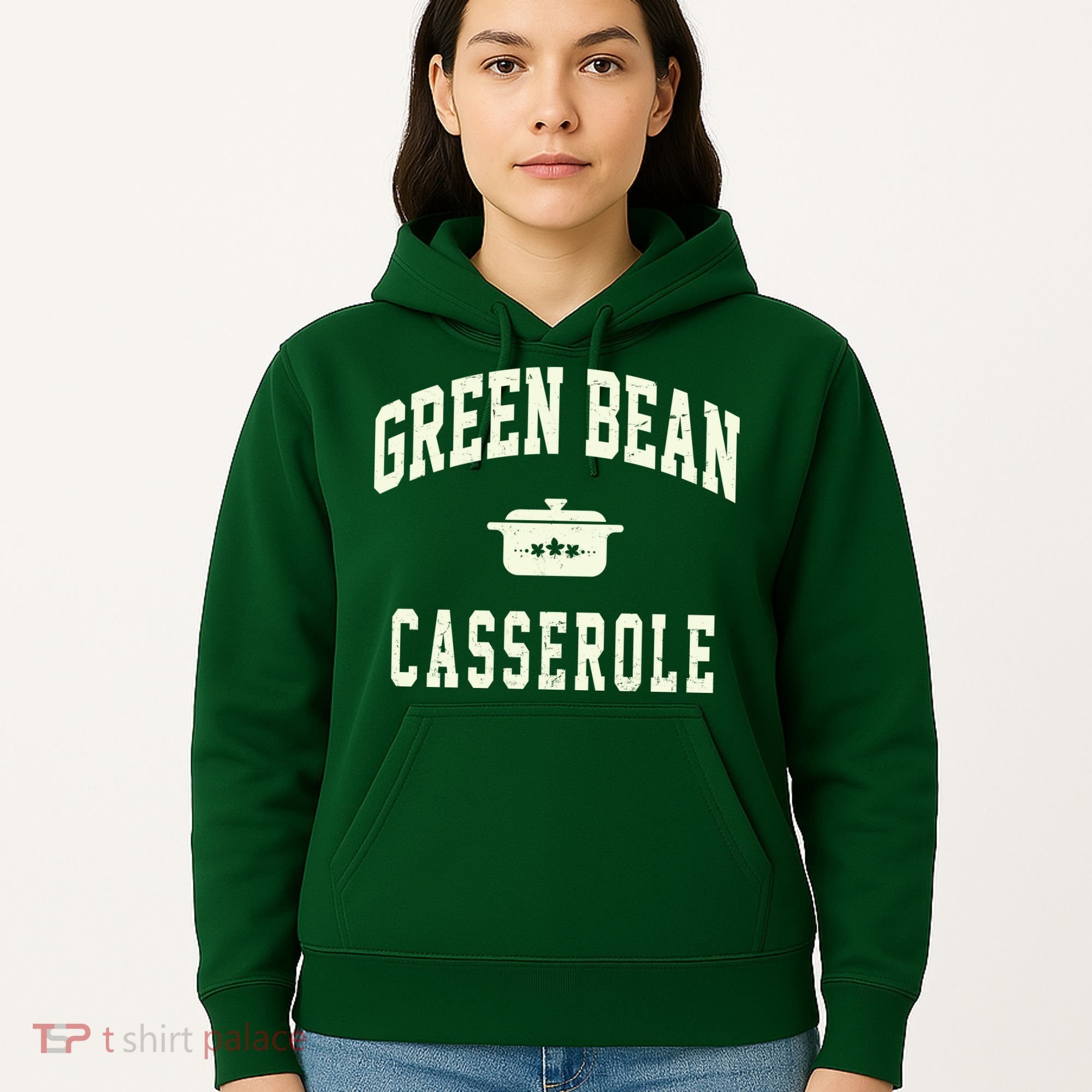 Green Bean Casserole Thanksgiving Cooking Funny Hoodie