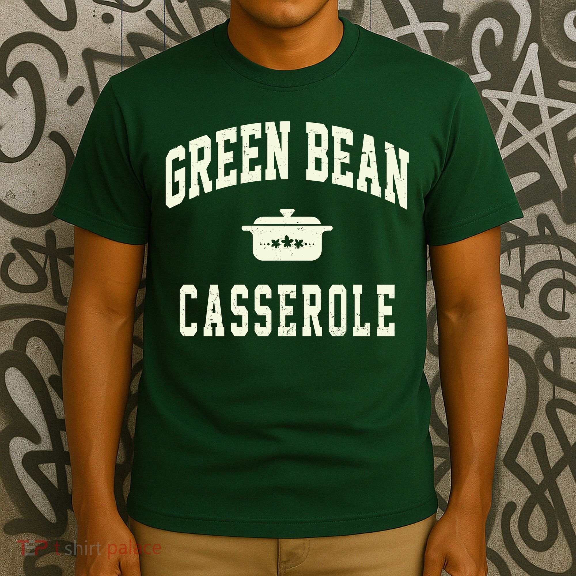 Green Bean Casserole Thanksgiving Cooking Funny T-Shirt