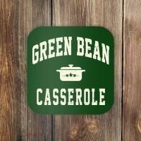 Green Bean Casserole Thanksgiving Cooking Funny Coaster thumb 0