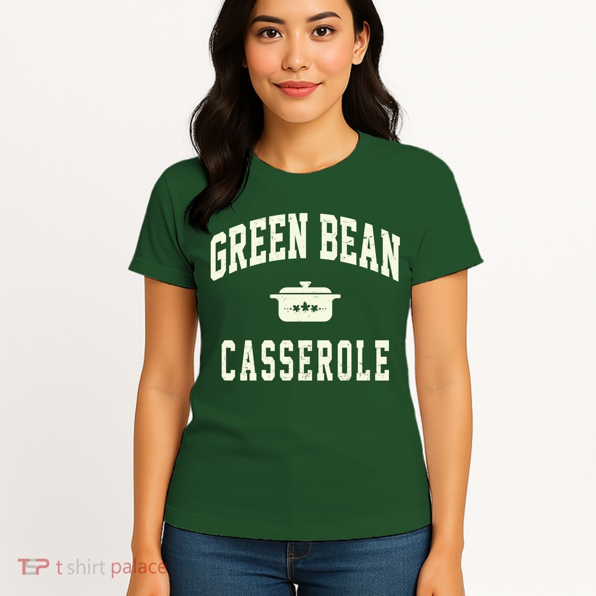 Green Bean Casserole Thanksgiving Cooking Funny Women's T-Shirt