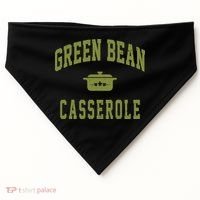Green Bean Casserole USA-Made Doggie Bandana thumb 0