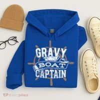 Gravy Boat Captain Great Gift Matelot Funny Gift Hoodie thumb 4