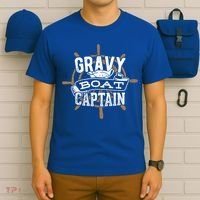 Gravy Boat Captain Great Gift Matelot Funny Gift T-Shirt thumb 6