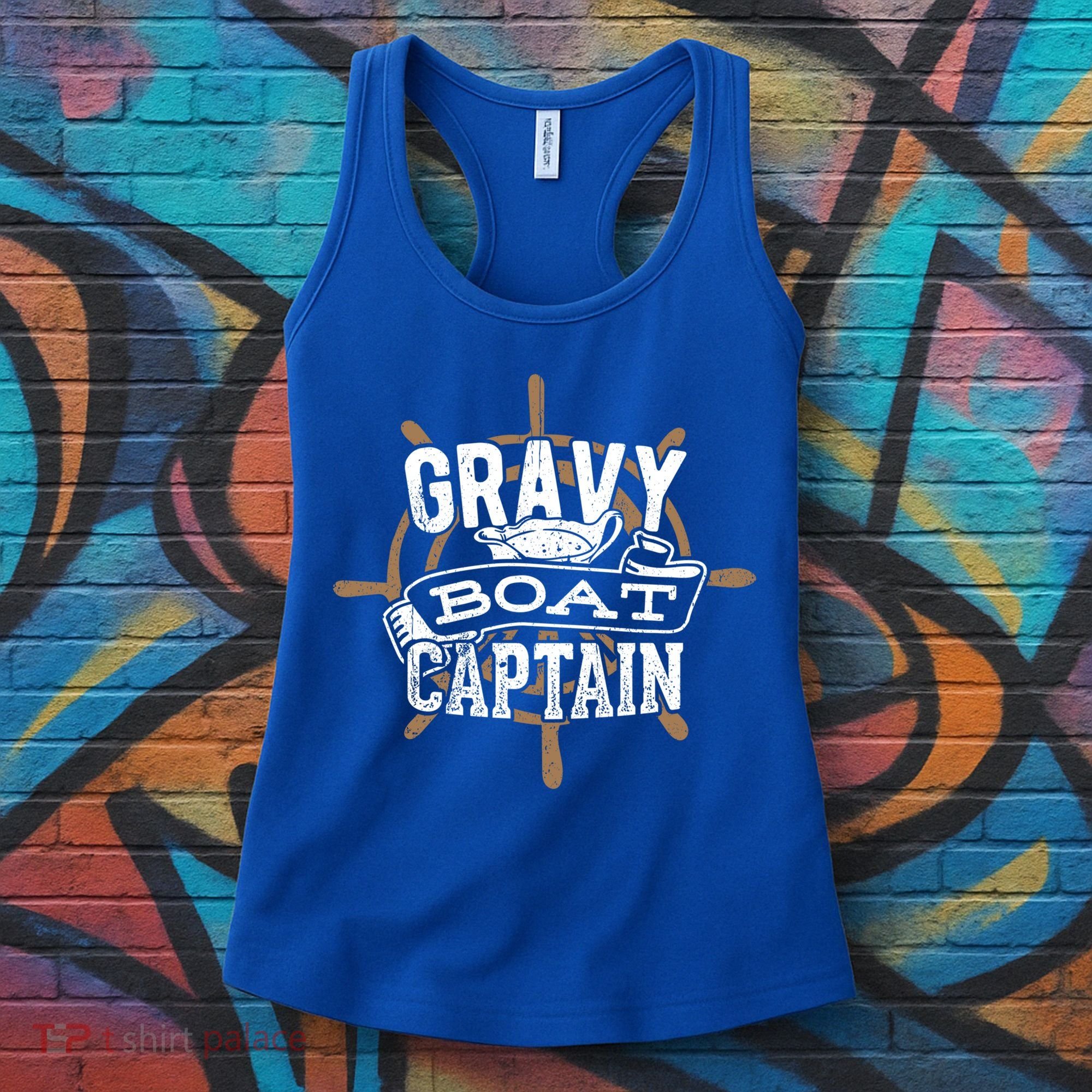 Gravy Boat Captain Great Gift Matelot Funny Gift Women's Tank Top