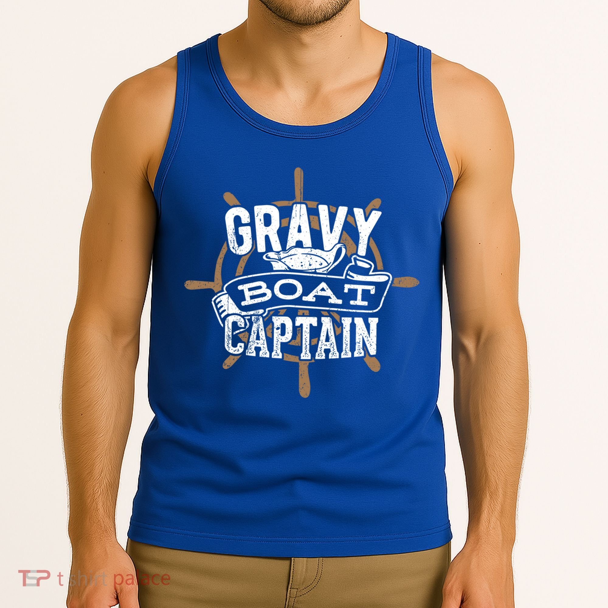 Gravy Boat Captain Great Gift Matelot Funny Gift Tank Top