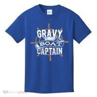 Gravy Boat Captain Great Gift Matelot Funny Gift Kids T-Shirt thumb 0