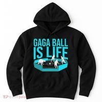 Gaga Ball Cool Dodgeball Ball Is Life Soccer Hoodie thumb 0