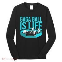 Gaga Ball Cool Dodgeball Ball Is Life Soccer Long Sleeve Shirt thumb 0