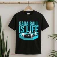 Gaga Ball Cool Dodgeball Ball Is Life Soccer T-Shirt thumb 2