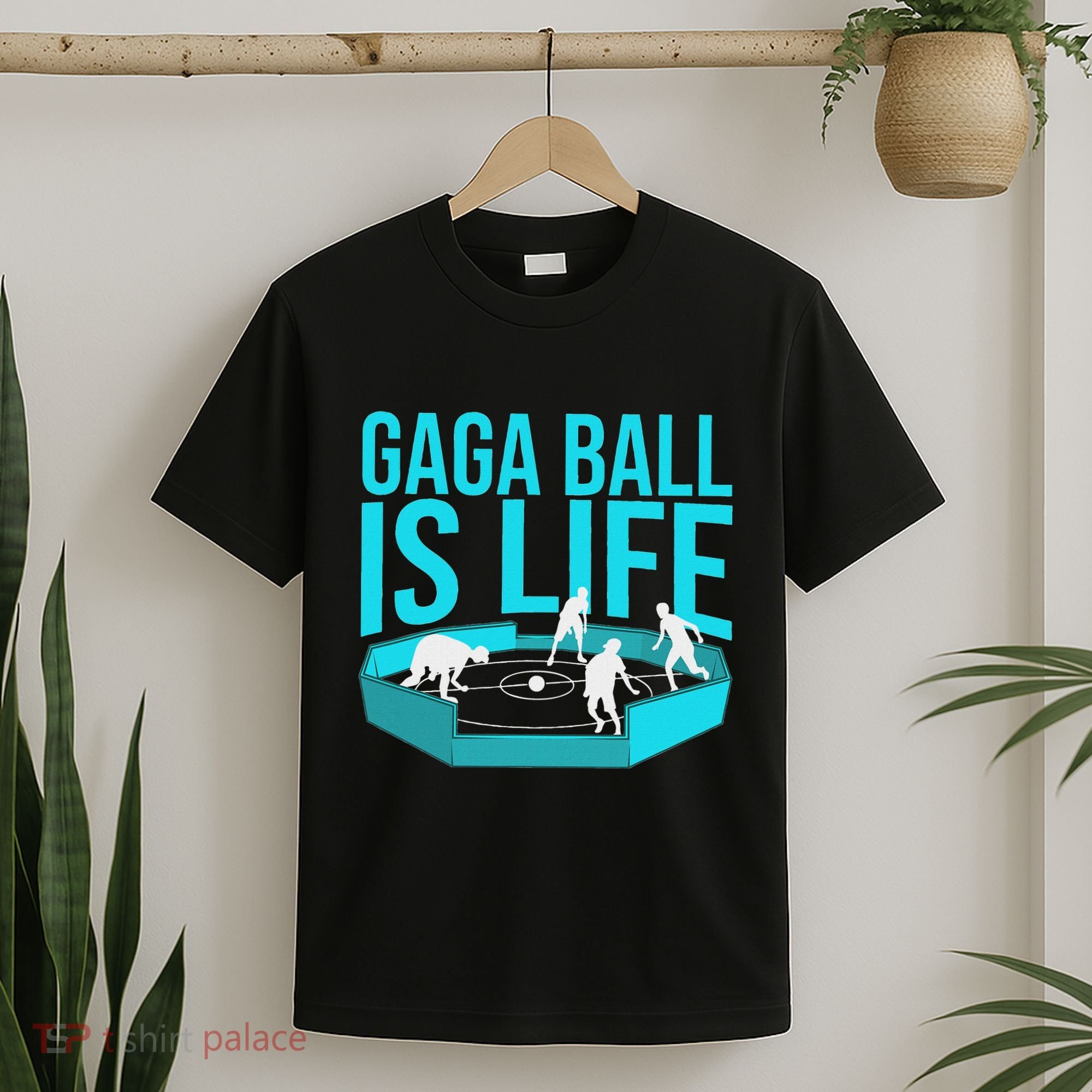 Gaga Ball Cool Dodgeball Ball Is Life Soccer T-Shirt